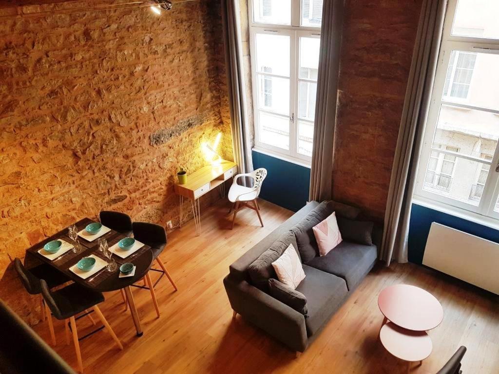 Charmant Appartement Style Canut Pentes Croix Rousse 里昂 外观 照片