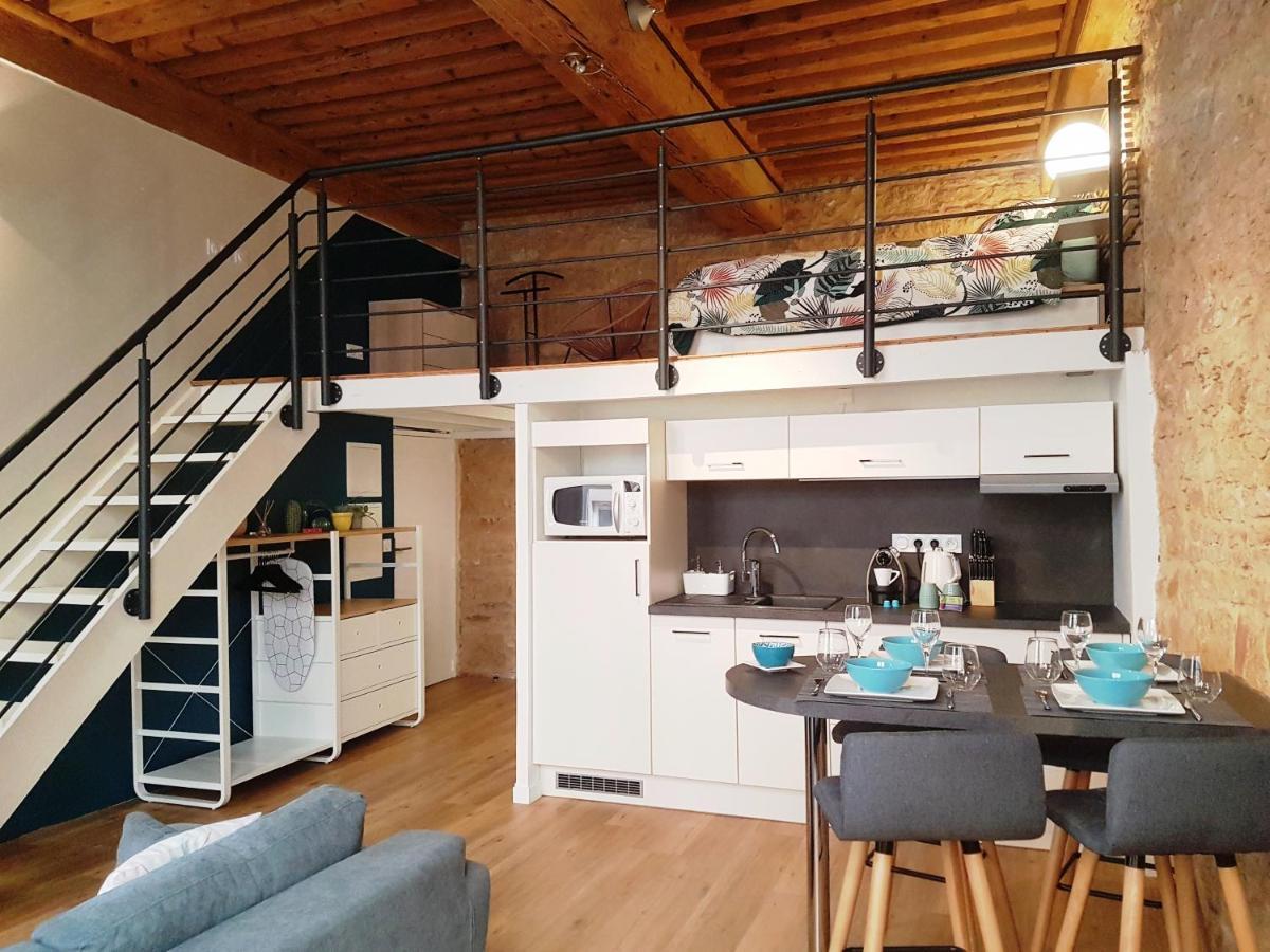 Charmant Appartement Style Canut Pentes Croix Rousse 里昂 外观 照片